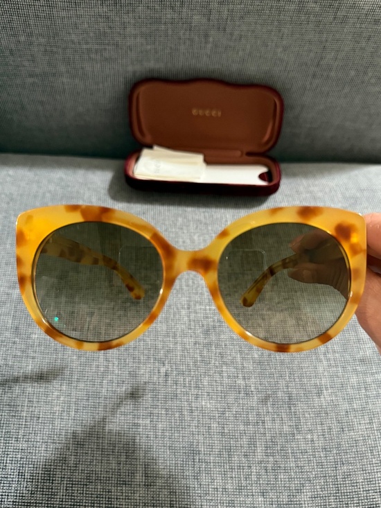Gucci 55M Cat Eye Sunglasses main image 5